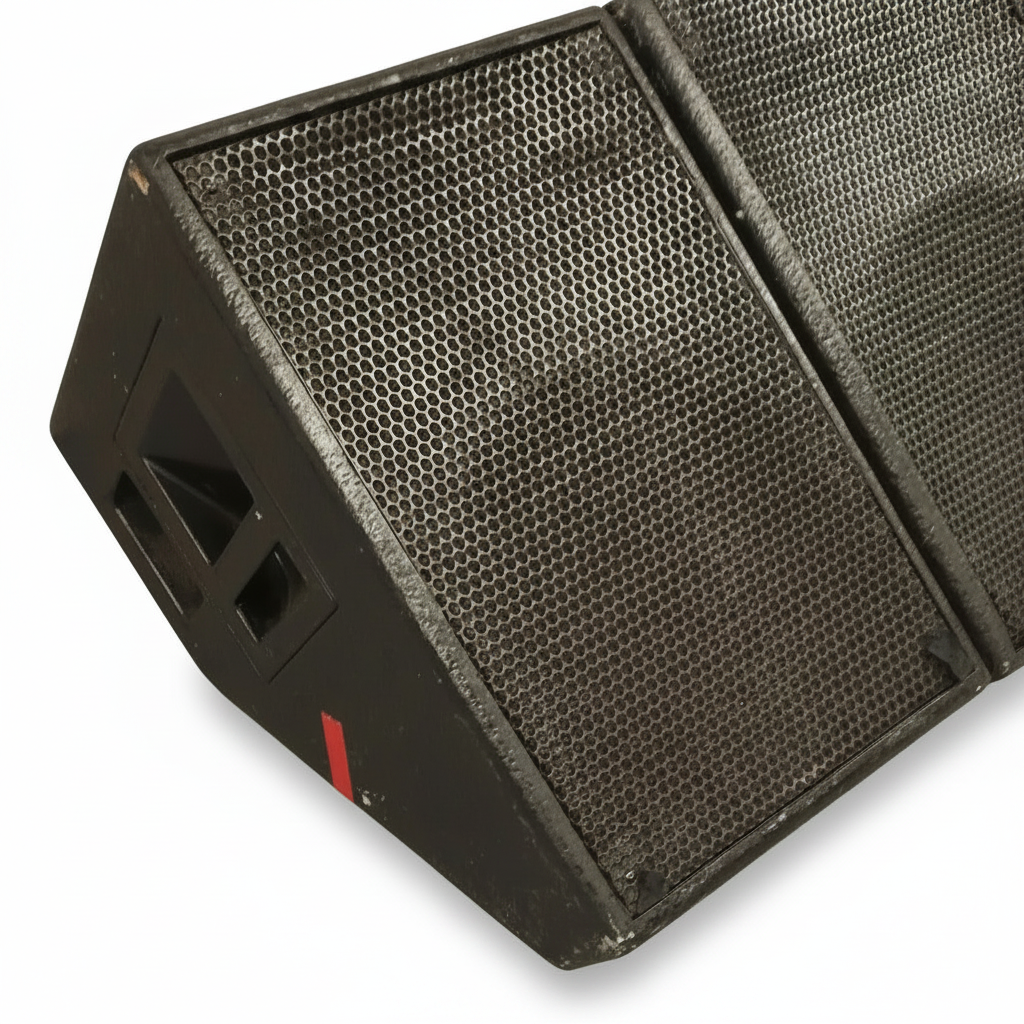 TOA SR-M1 Bi-Amp Stage Monitors 600W 8Ω with Cases