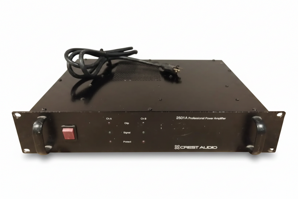 Crest 2501a professional audio power amplifier