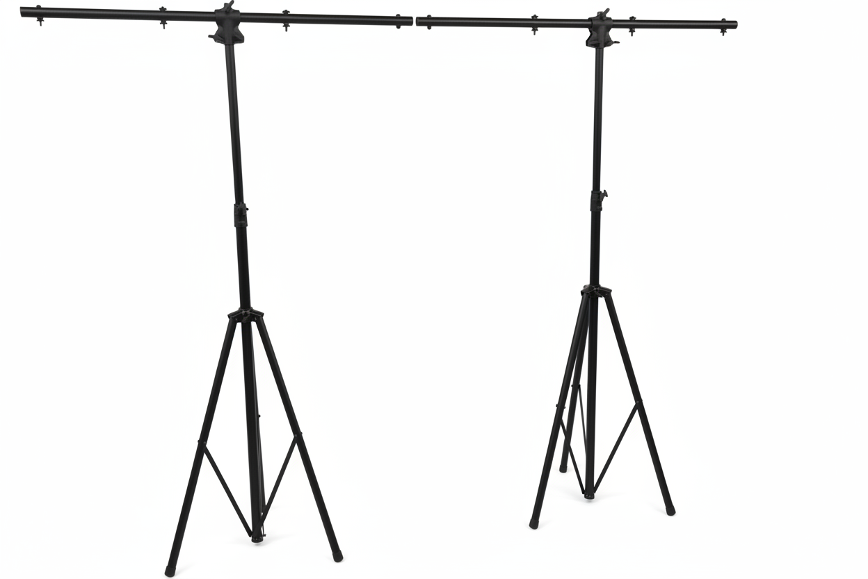 T-Bar Lighting Stands (Pair)