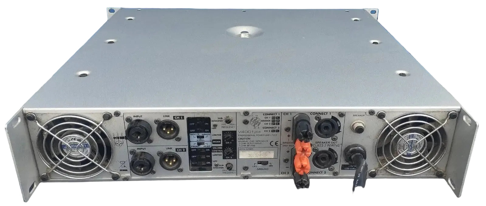 American Audio V4001 Plus 3000W Power Amplifier