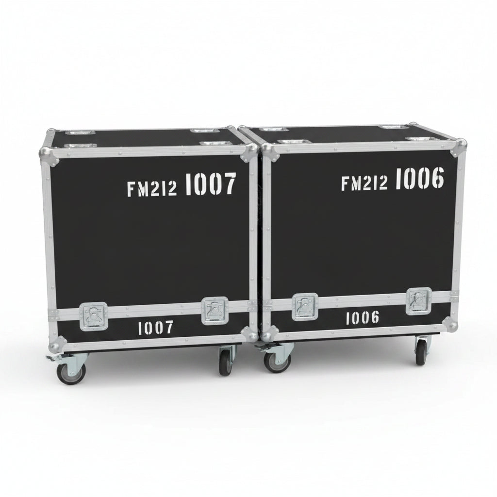 Adamson AFM212 dual 12" touring grade stage monitors