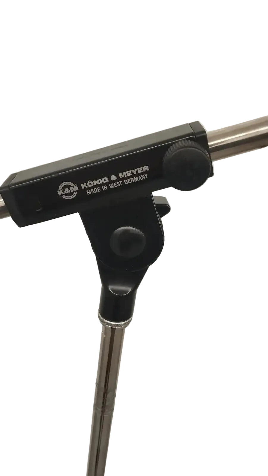 K&M Chrome Boom Microphone Stand — Studio & Live Sound