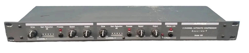 Aphex 108 EasyRider 2-Channel Automatic Compressor