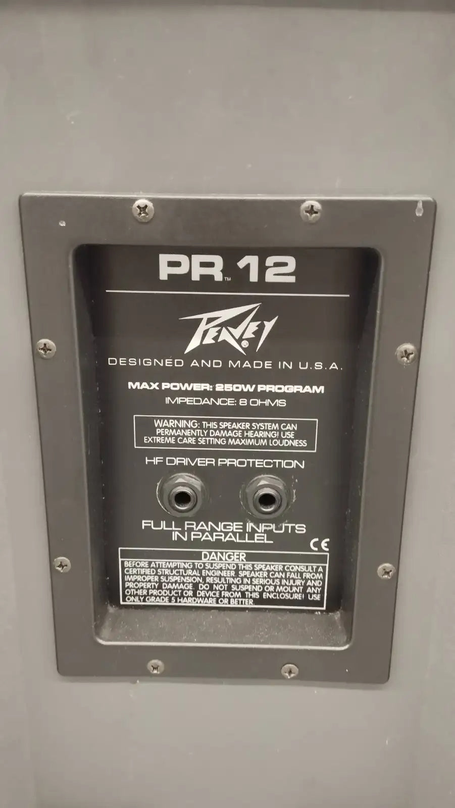 Peavey PR12 12" Passive PA Speaker