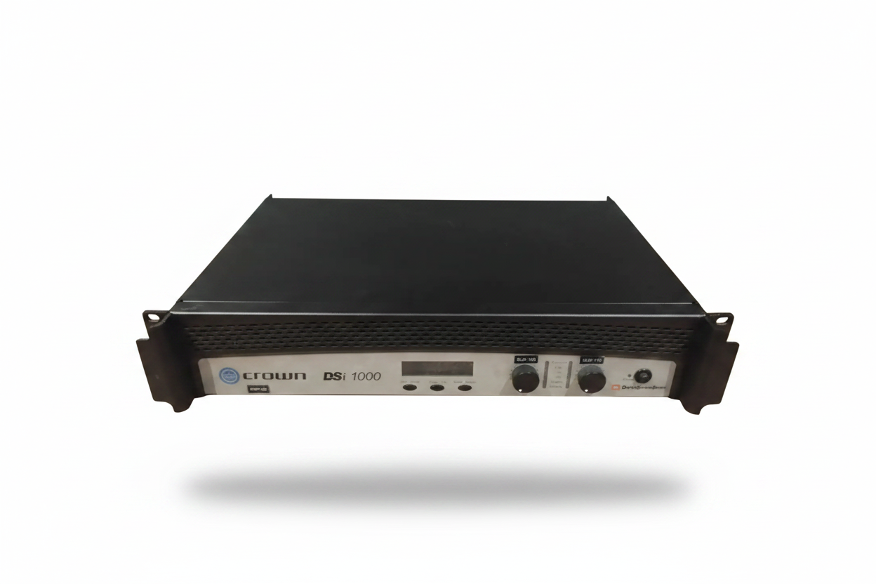 Crown DSI 1000 professional audio power amplifier with DSP