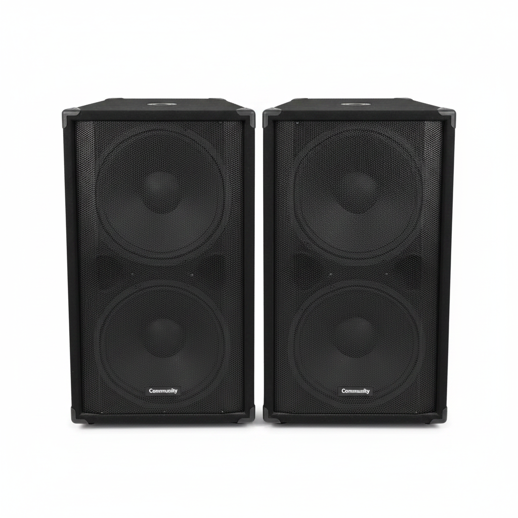 Community XP-509 1000W Dual 15" Passive PA Subwoofer