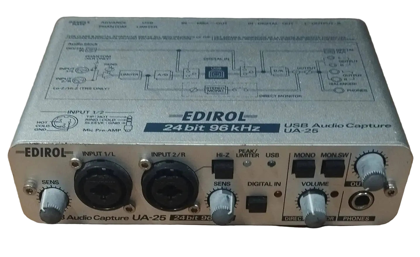 Edirol UA-25 USB Audio Interface by Roland