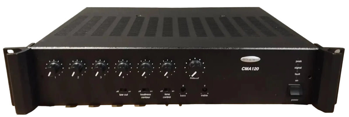 BiAmp CMA120 professional audio power amplifier / mixer