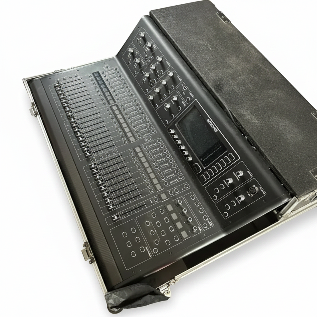 Midas M32 Digital Mixing Console with Road Case & Dog House