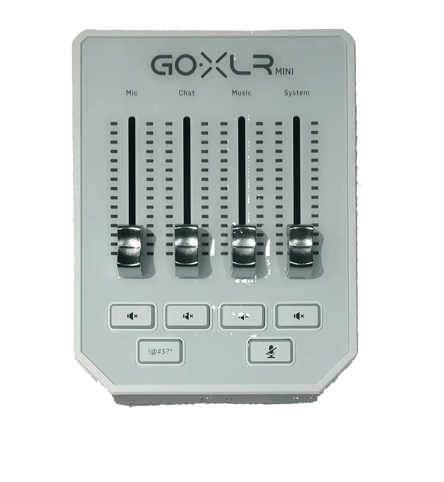 TC Helicon GoXLR MINI-WH Broadcast Mixer & USB Audio Interface