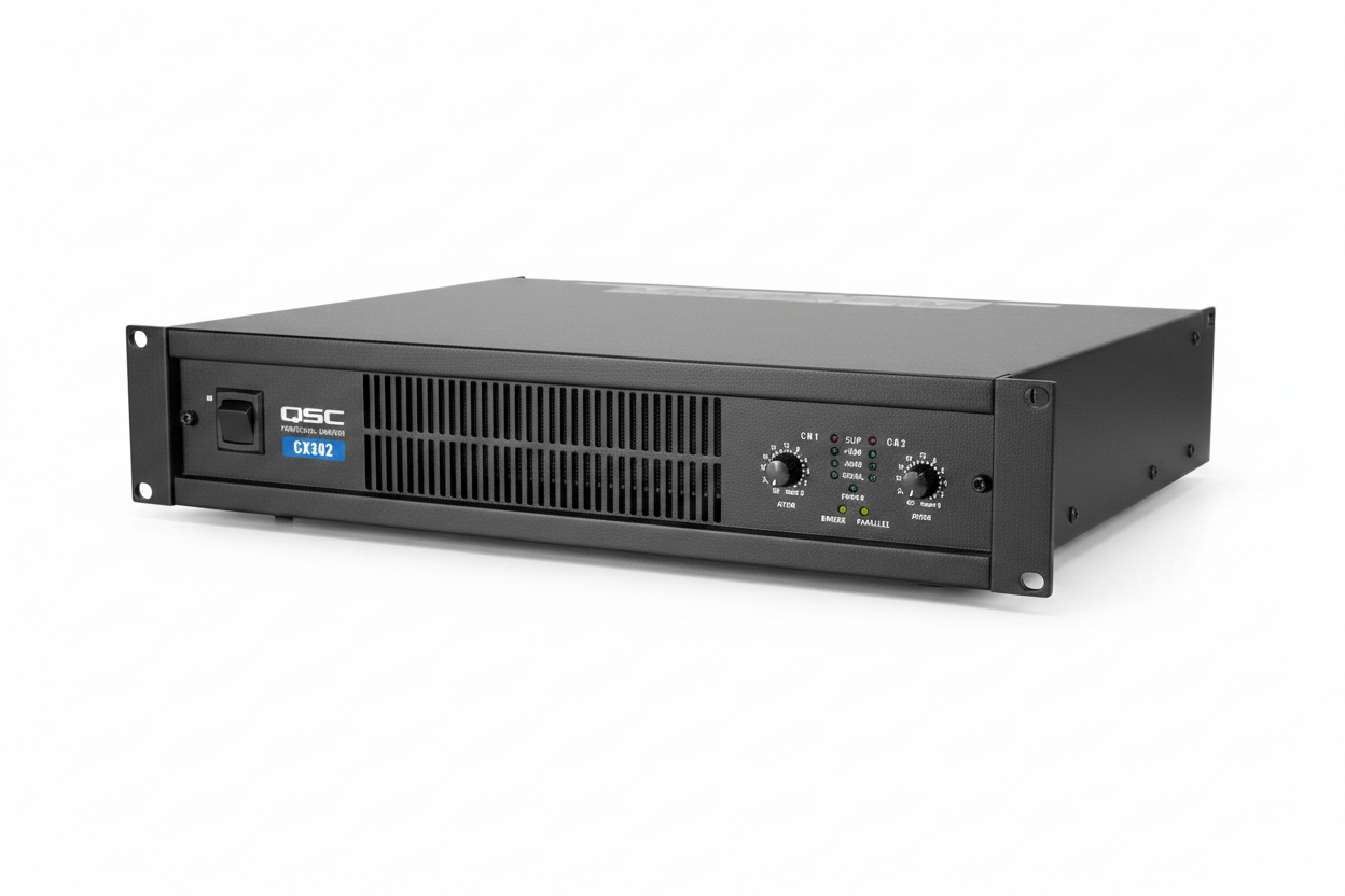 QSC CX302 Professional 2-Channel Power Amplifier