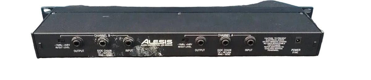 Alesis 3630 Compressor Limiter Gate Processor