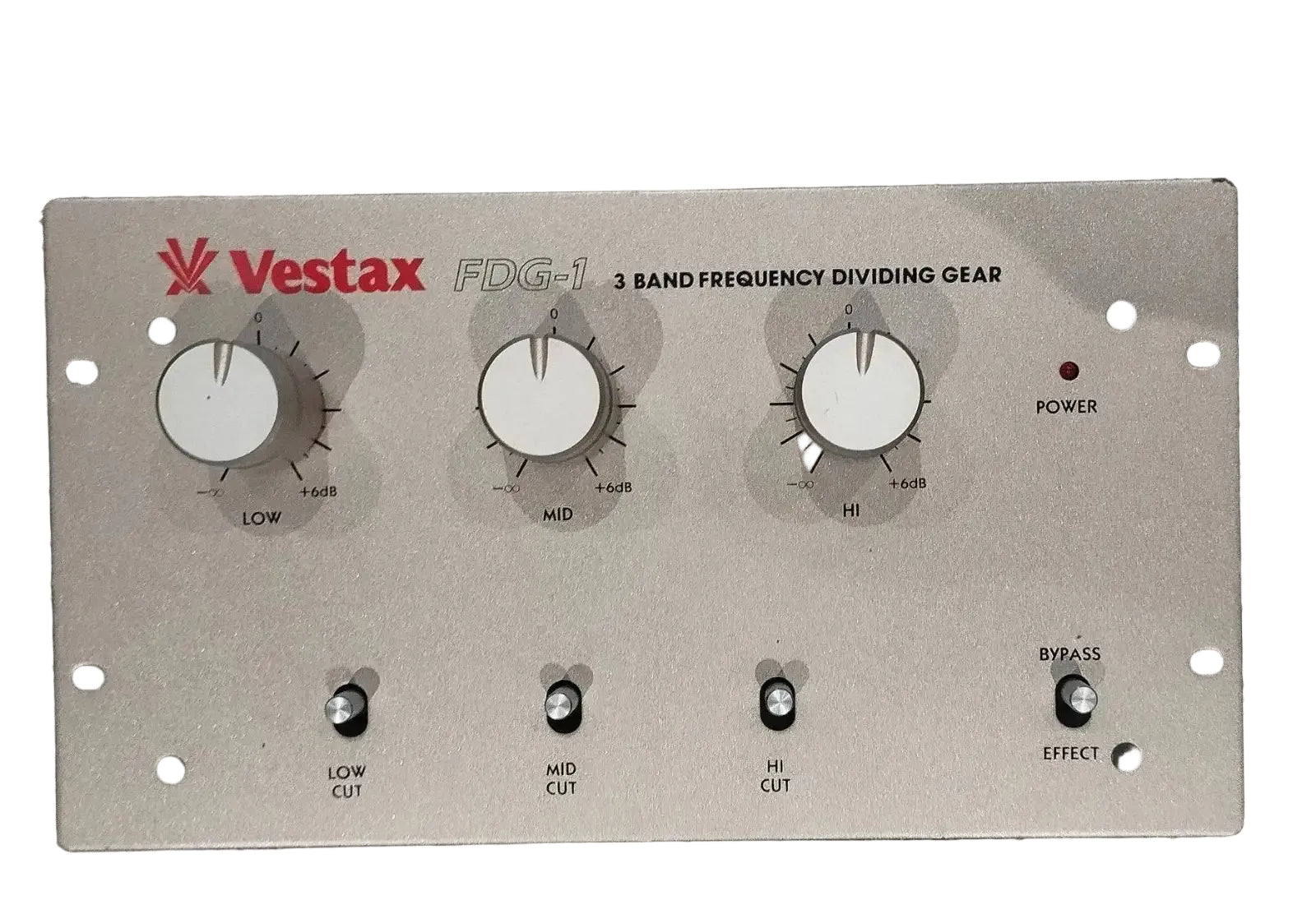 Vestax FDG-1 Frequency Isolator / Master EQ — Made in Japan
