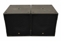 Maj Audio 18" Passive Subwoofers 600W/1200W (Pair)