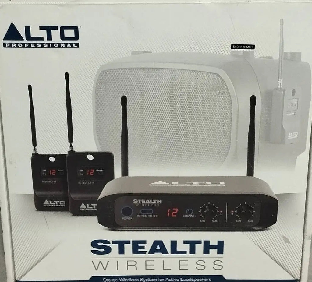 Alto Professional Stealth Wireless Stereo Speaker System