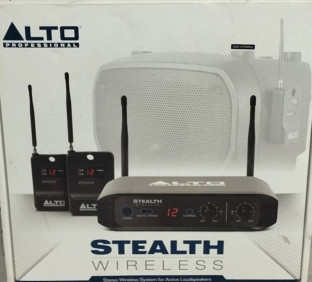 Alto Professional Stealth Wireless Stereo Speaker System