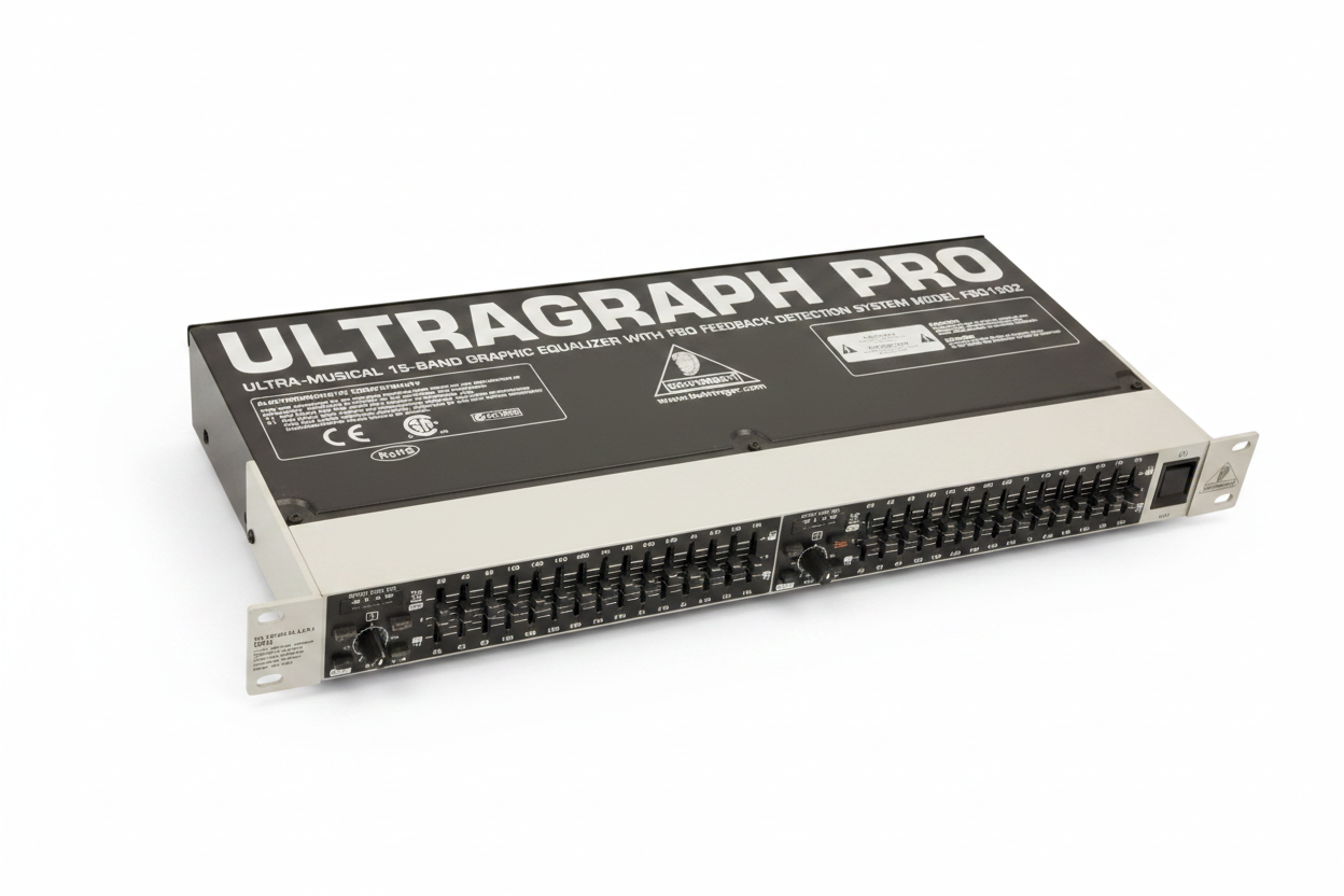 Behringer Ultragraph Pro FBQ1502HD Stereo Graphic Equalizer