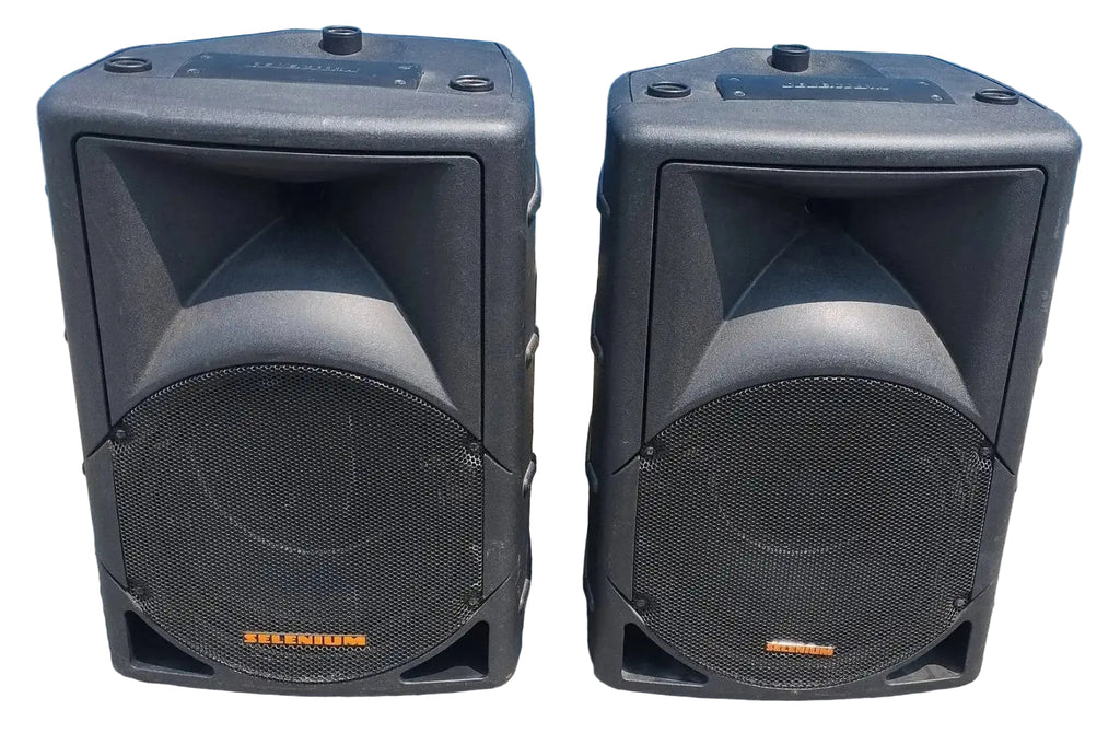 Selenium SPM-1202A 12" Active Powered PA Speakers