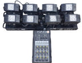Yorkville LP-LED4 LED Stage Light Bars with Wireless Remote (x4)