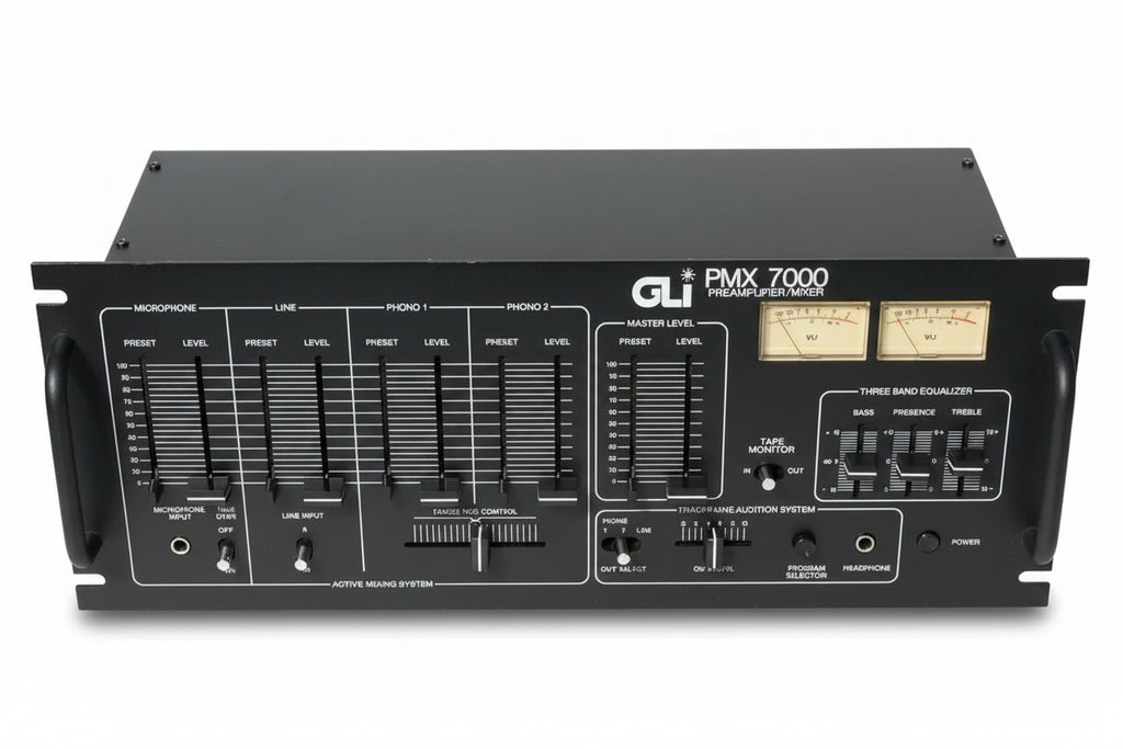 GLI PMX7000 Vintage DJ Mixer – Excellent Condition