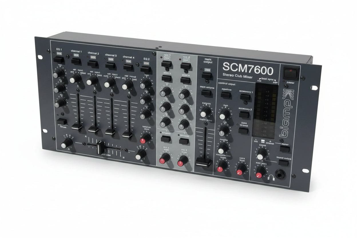 Biamp scm7600 vintage collectible DJ mixer