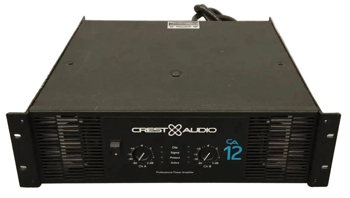 Crest CA12 professional audio power amplifier