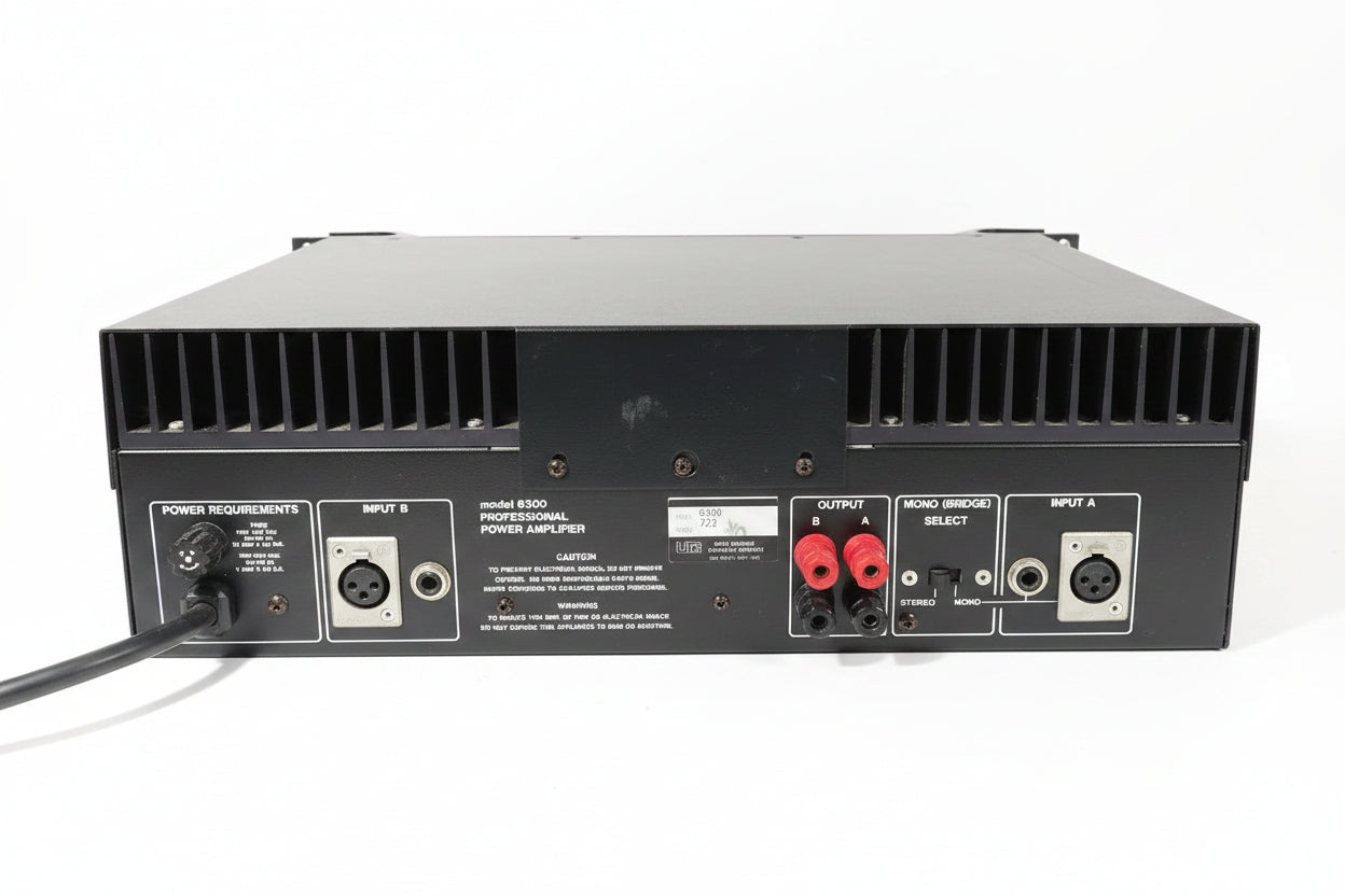 Urei 6300 professional audio power amplifier