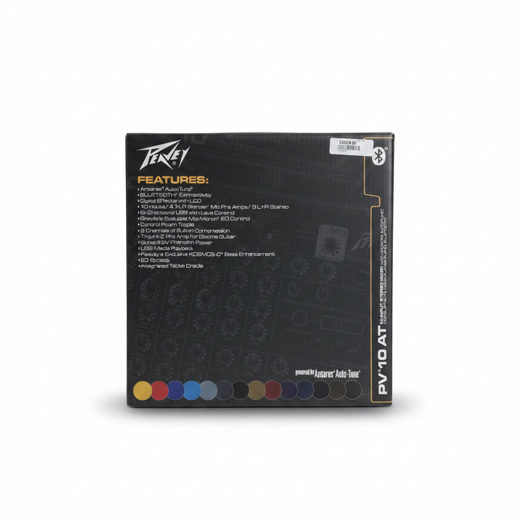 Peavey PV 10 AT Mixer with Auto-Tune and Bluetooth compatible