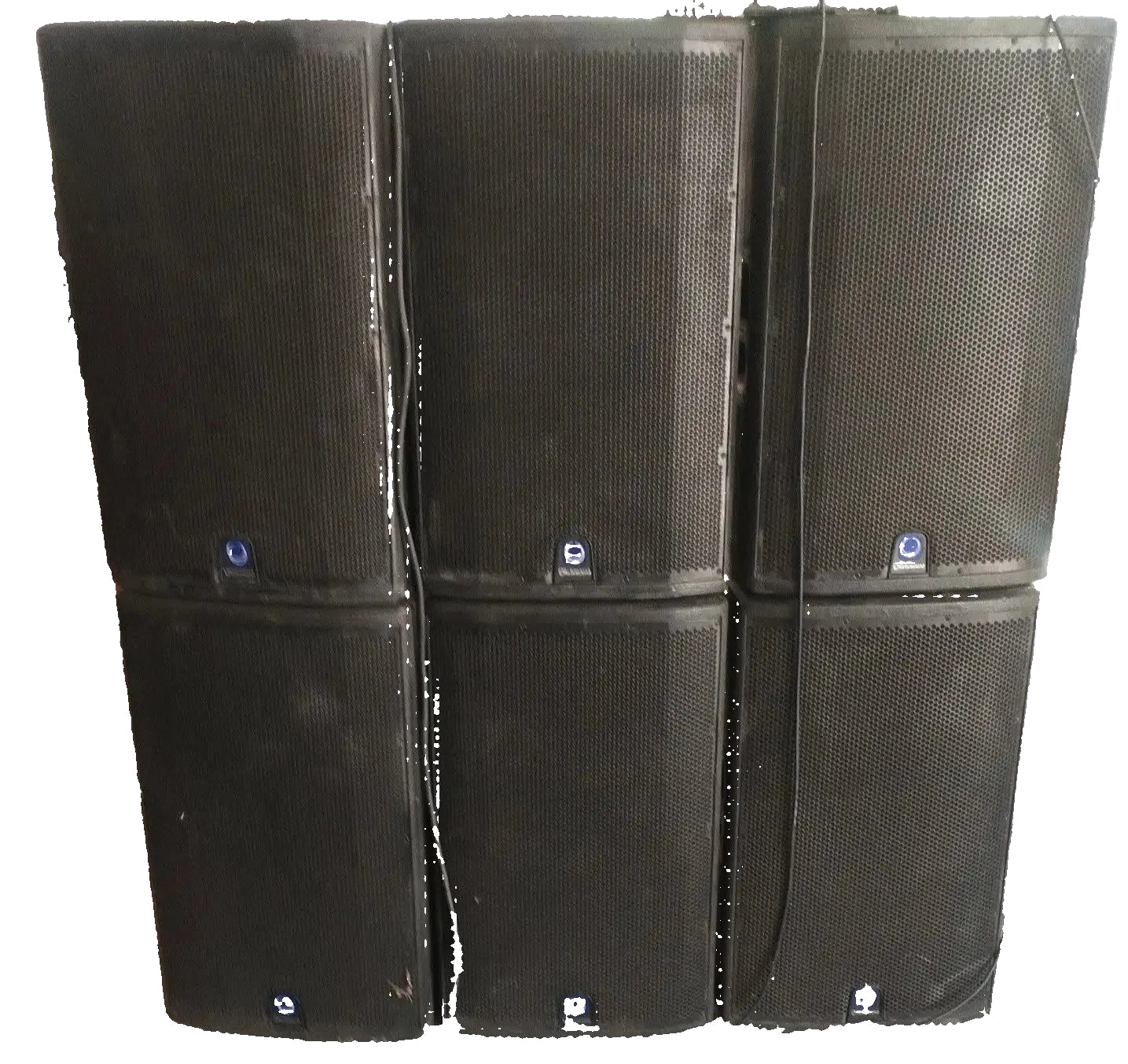 Turbosound Siena 15" Powered PA Speakers with Klark Teknik DSP