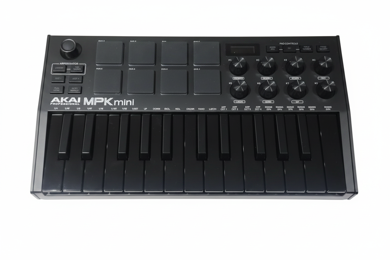 Akai MPK Mini - midi keyboard controller