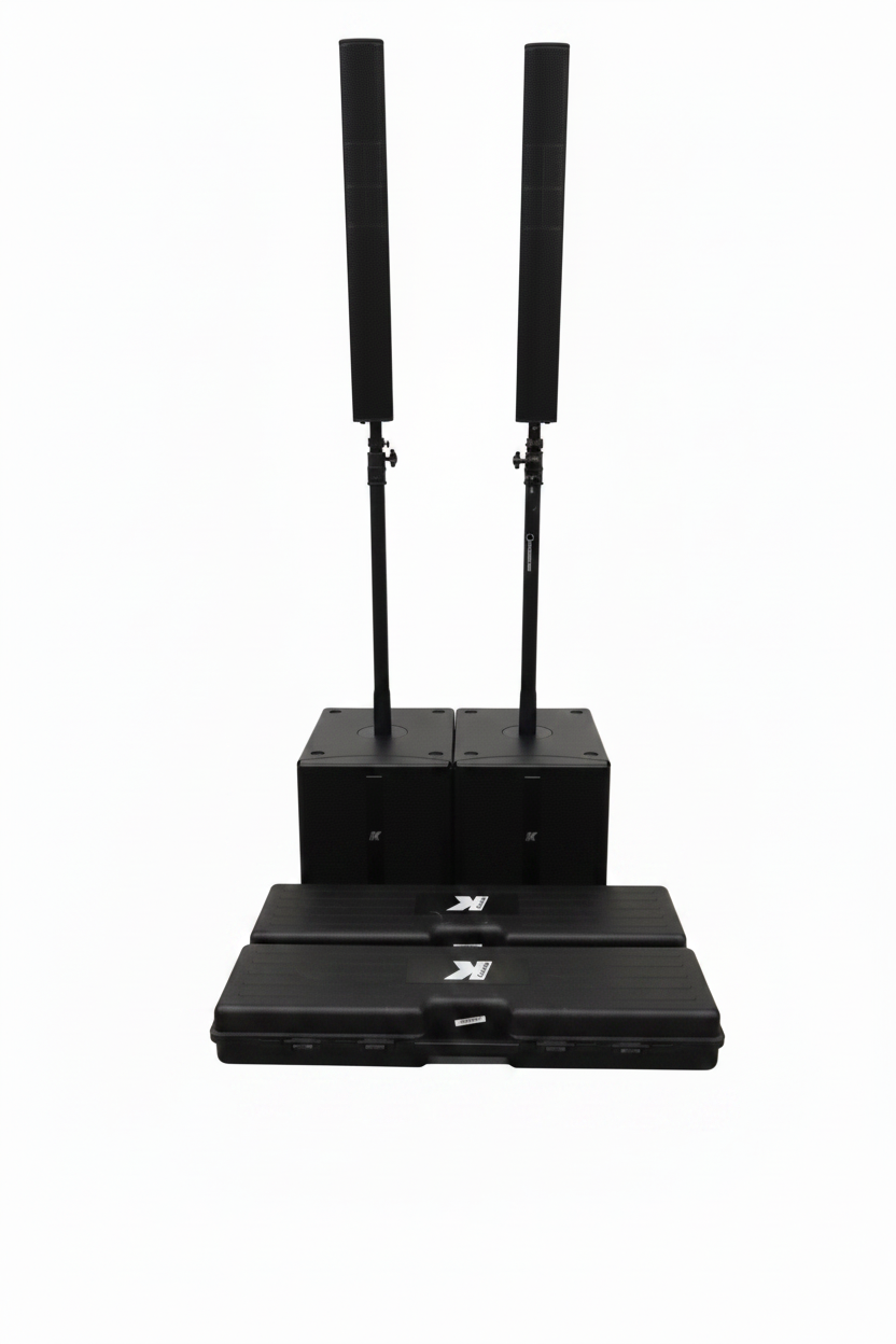 K-Array KB1 Blueline series active column array pa system