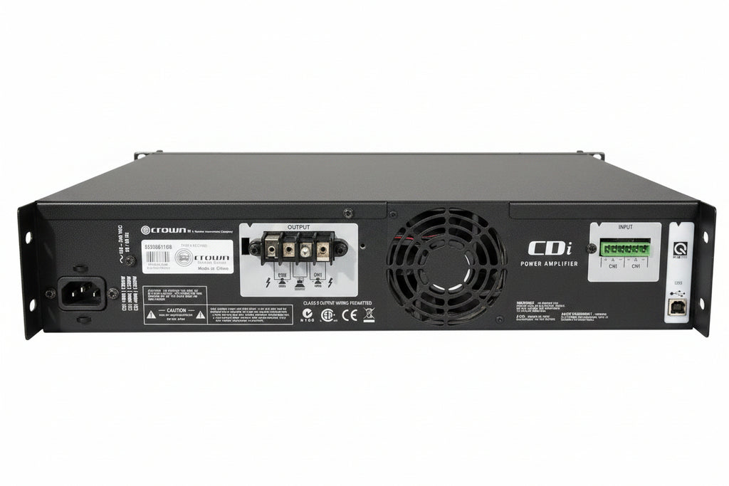 Crown CDI 1000 500W Power Amplifier with DSP