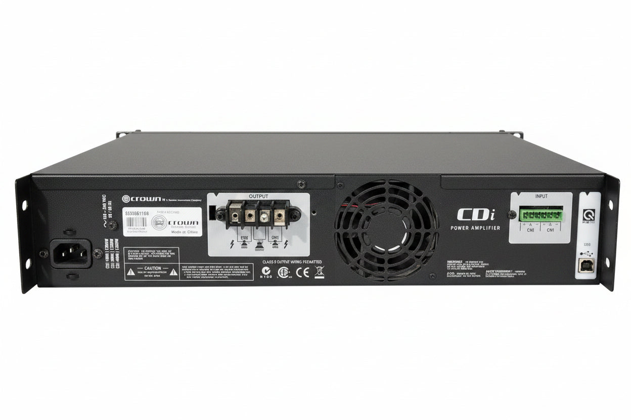 Crown CDI 1000 professional power amplifier with DSP