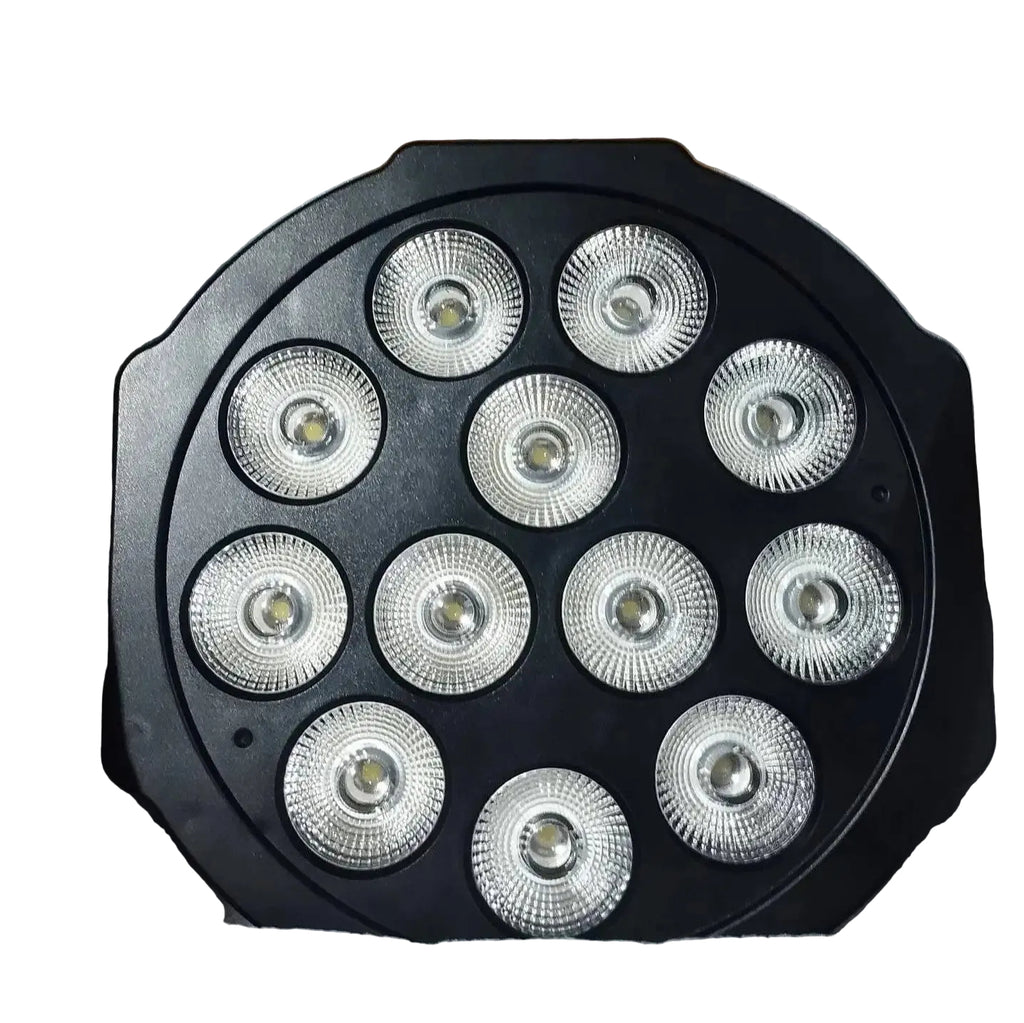 Wireless Battery-Powered RGB LED Slim PAR Stage Lights (Pair)