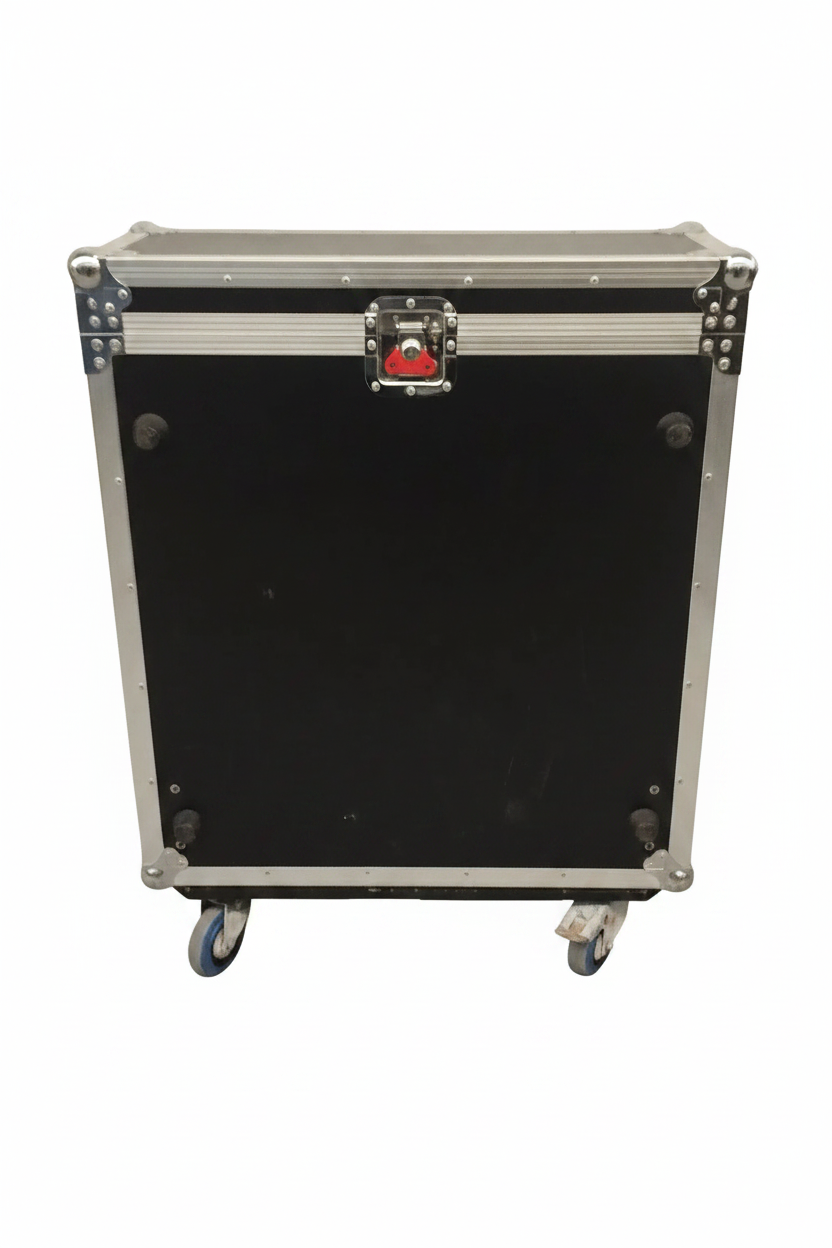 Gator digital mixing console road case with dog house on wheels