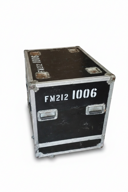 Adamson FM212 dual 12" +2" horn stage monitors with road case