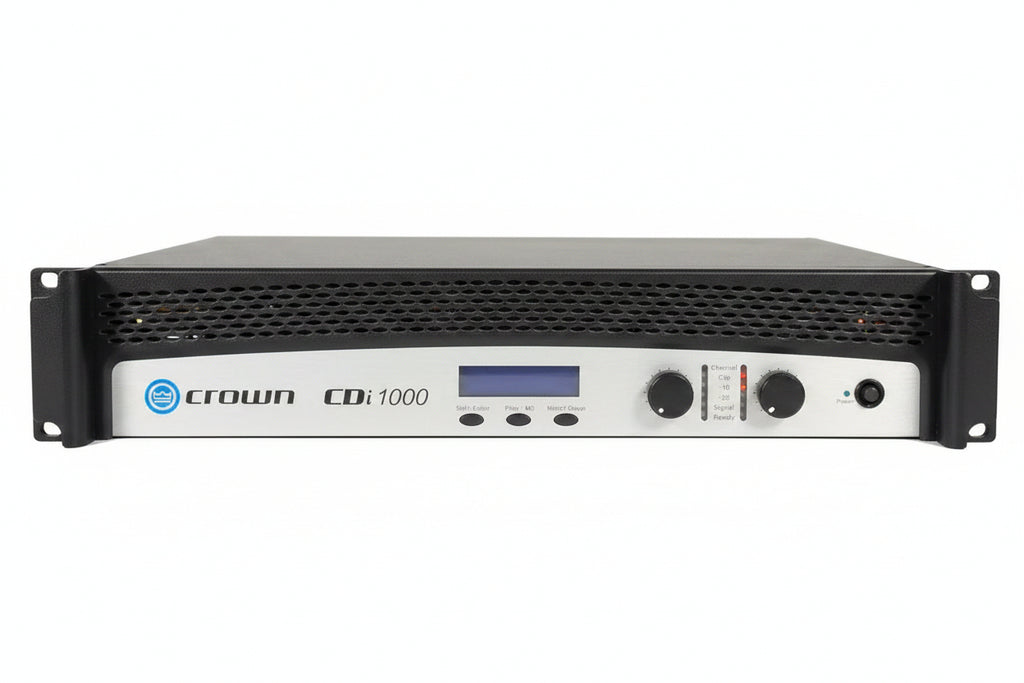 Crown CDI 1000 500W Power Amplifier with DSP