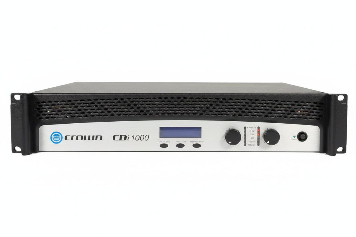 Crown CDI 1000 professional power amplifier with DSP