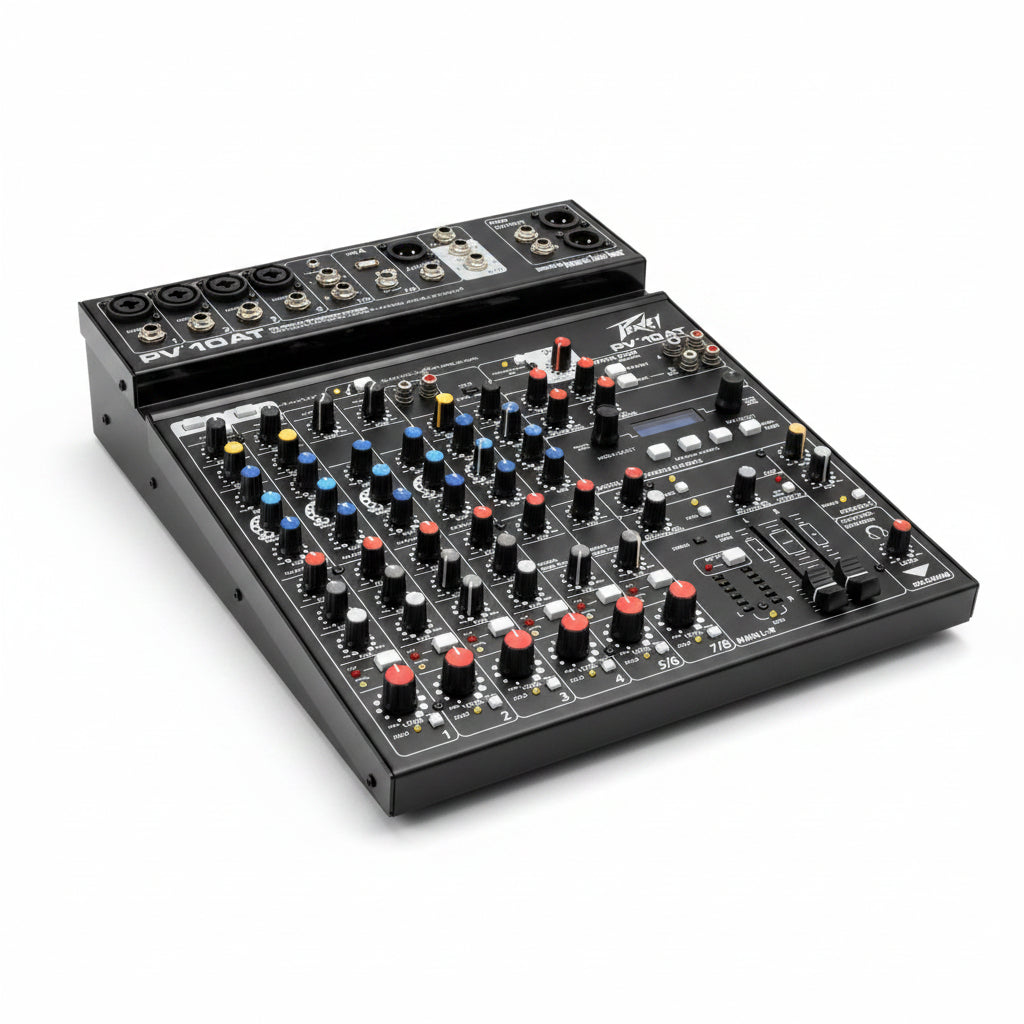 Peavey PV 10 AT Mixer with Auto-Tune and Bluetooth compatible