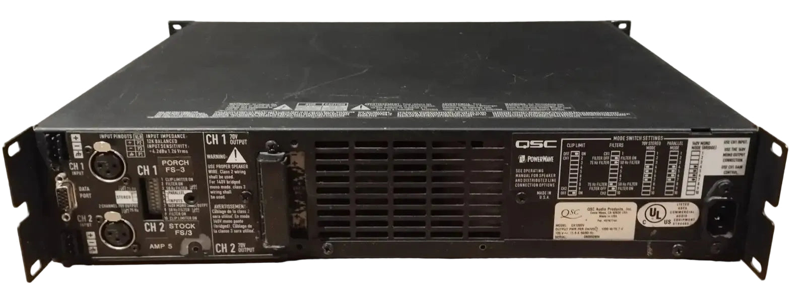 Crown XLS2002 Drivecore 2-Channel Power Amplifier with DSP
