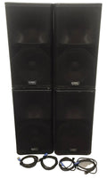 QSC KW152 15" 2-Way 2000W Powered PA Speakers