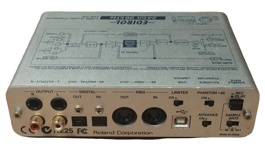 Edirol UA-25 USB Audio Interface by Roland