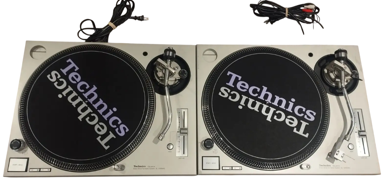 Technics SL-1200MK5 direct drive turntables