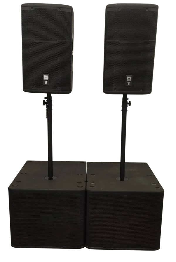 JBL VRX918SP + JBL PRX612m active pa system