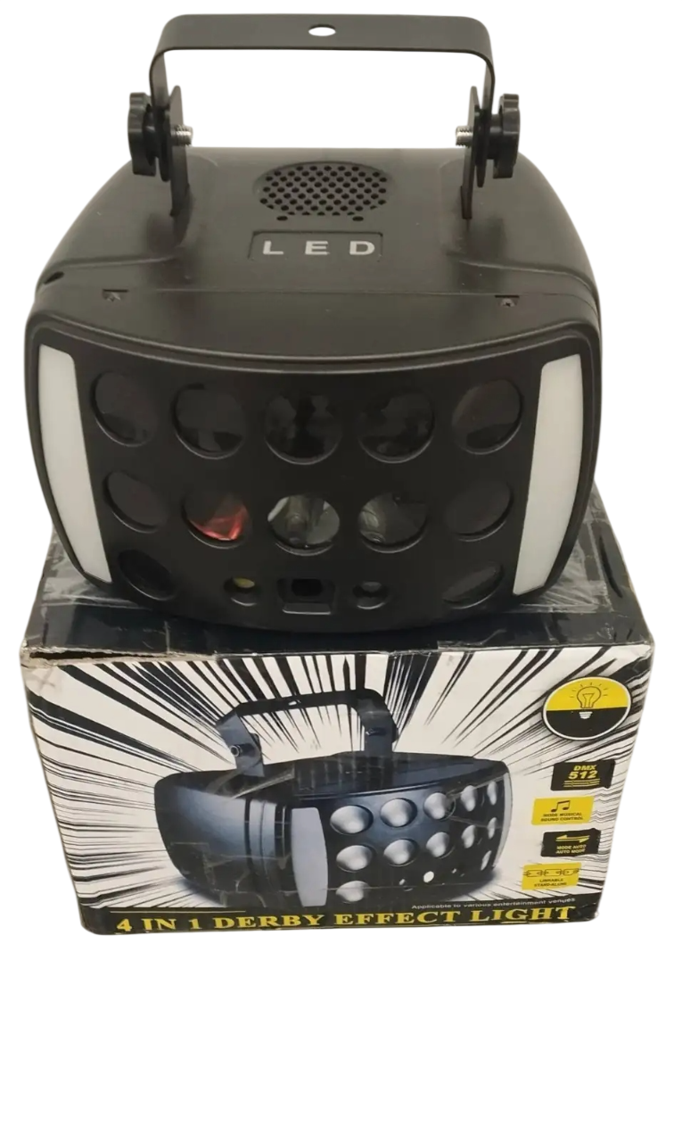 4 in 1 Derby effects stage light