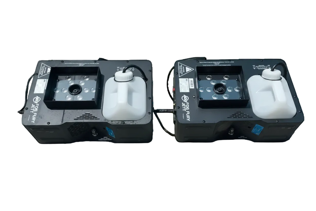 American DJ Fog Fury Jets - fog jet machines with leds