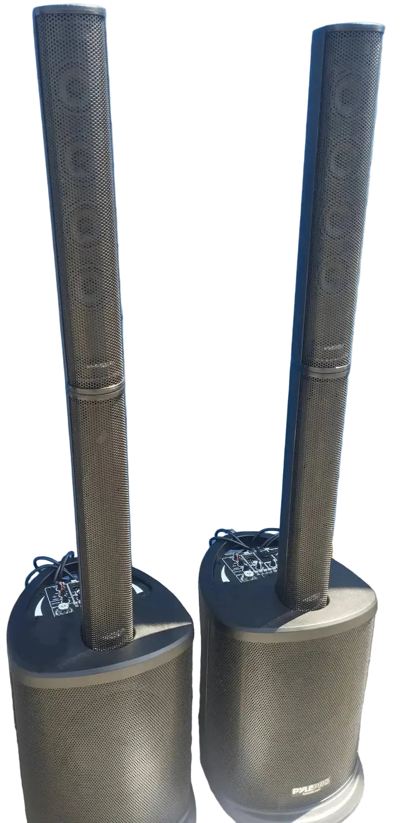 Pyle Pro PADHUSB8 Active Column Array Speakers with Subwoofer