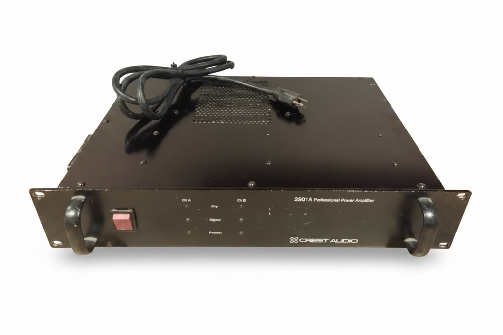 Crest 2501a professional audio power amplifier