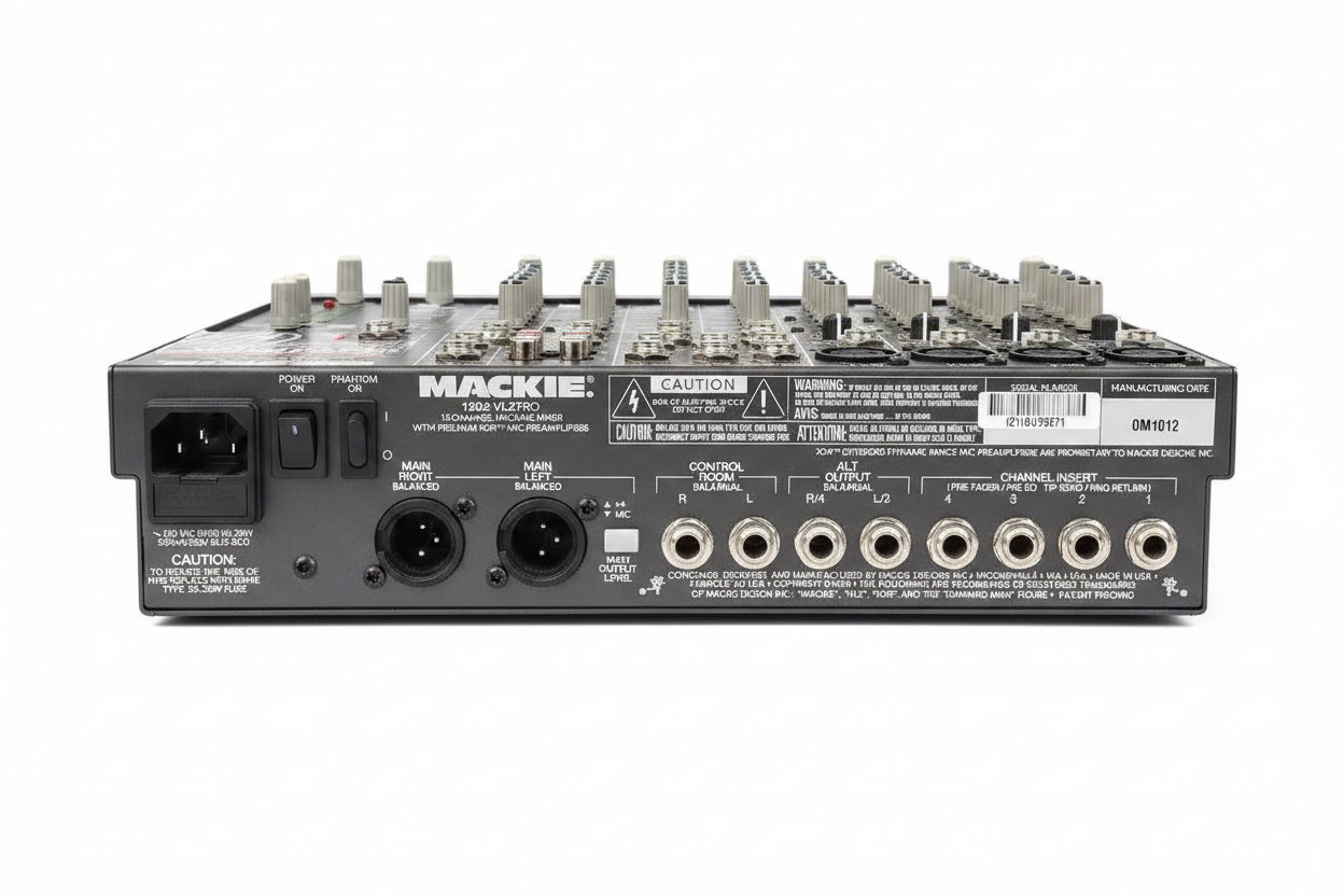 Mackie 1202-VLZ Pro 12-Channel Analog Mixer