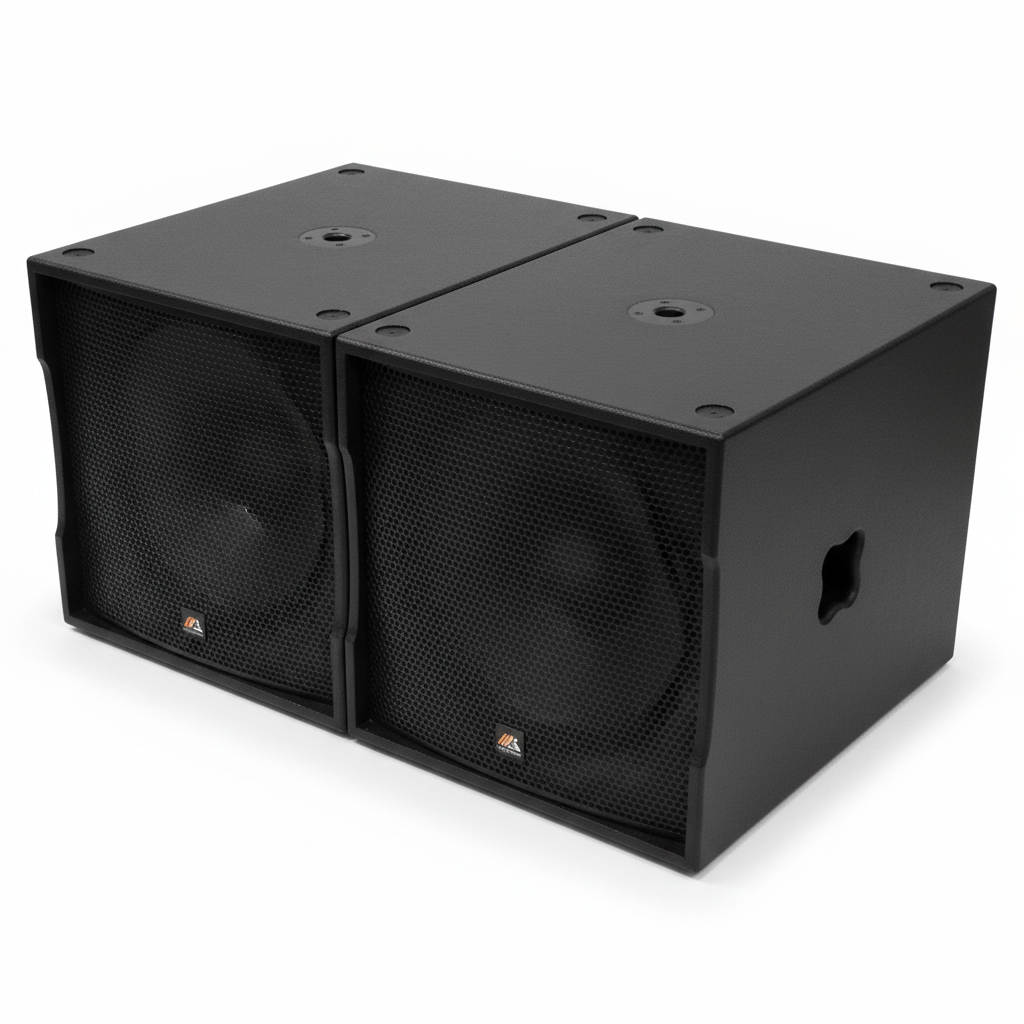 Maj Audio 18" passive professional audio subwoofers 600w/1200w